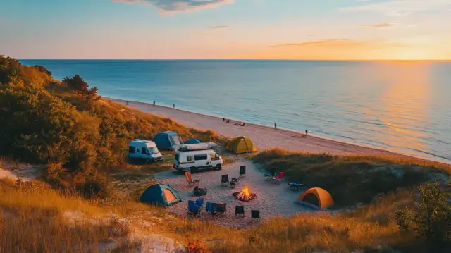 Camping nad Bałtykiem: Najlepsze campingi nad polskim morzem