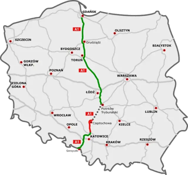 Czy autostrada A1 jest płatna w weekendy? Sprawdź, jak uniknąć opłat!