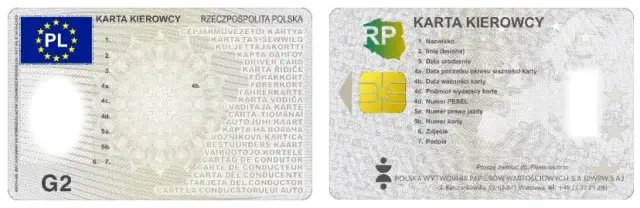 Co oznacza G2 na karcie kierowcy? Wyjaśnienie i konsekwencje dla kierowców