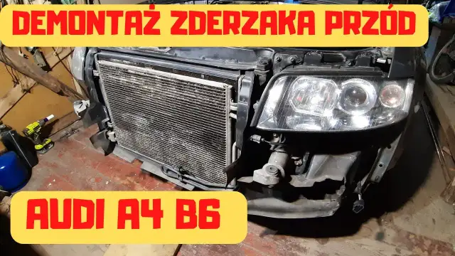 Jak ściągnąć zderzak Audi A4 B6 - proste kroki bez stresu