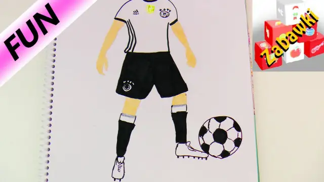 Jak namalować piłkarza - proste kroki, aby stworzyć świetny rysunek