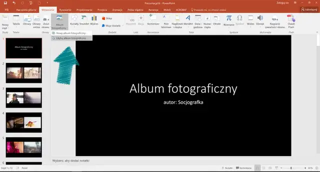 Jak zrobić album fotograficzny w PowerPoint i zachwycić przyjaciół efektami