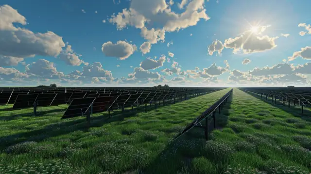 Instalacja fotowoltaiczna na gruncie: wskazówki - instalacja