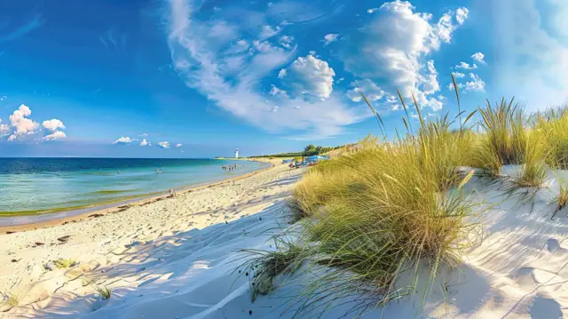Najlepsze plaże na Helu: plaża na cyplu - Gdzie wypocząć na Helu?