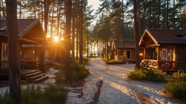 Grzybowo domki nad morzem: Komfortowe domki na wakacje