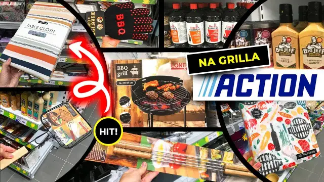 Mata na grilla Action - idealne rozwiązanie dla Twojego grillowania
