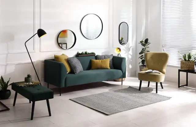 Idealne kolory ścian do zielonych mebli w kuchni, które zachwycą