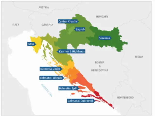 Gdzie dokładnie leży Dalmacja? Poznaj jej położenie i geograficzne ciekawostki