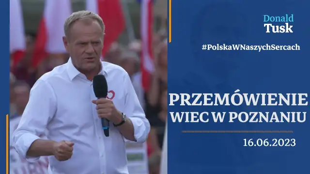 Donald Tusk w Poznaniu - kiedy i co się działo na spotkaniu?