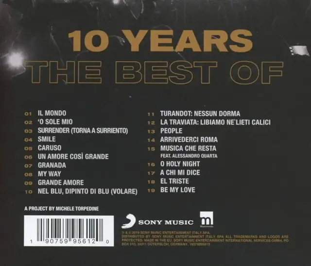 10 Years The Best Of: Lista utworów, które musisz znać