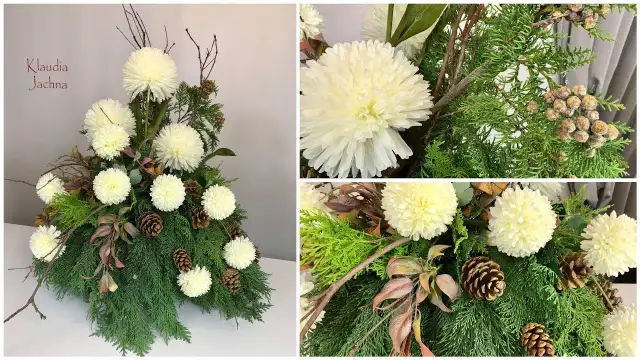 Jak zrobić trwały stroik na cmentarz z żywego świerku – prosty poradnik krok po kroku