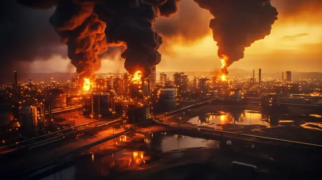 Eksplozja rafinerii w Rosji: ukraińskie drony atakują krytycznie ważne instalacje