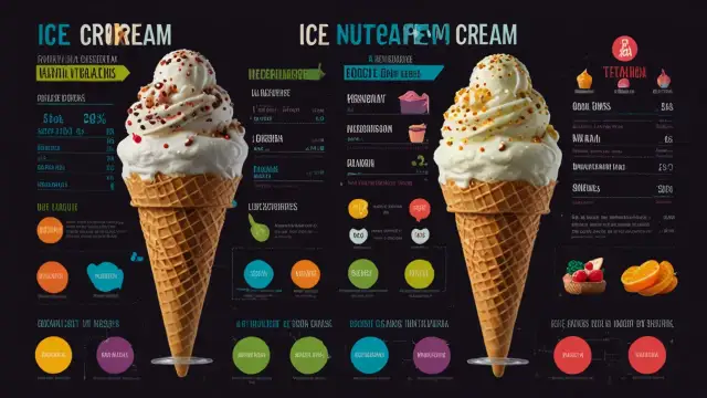 Ile kalorii mają lody śmietankowe - kompletny spis wartości odżywczych
