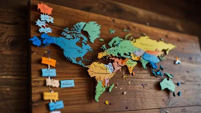 Zaznaczanie podróży na mapie! Czy to idealny prezent dla każdego?