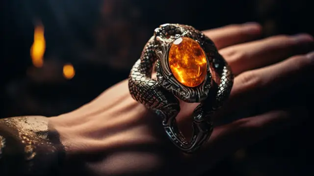 Pierścienie Atlantów - znaczenie na palcach