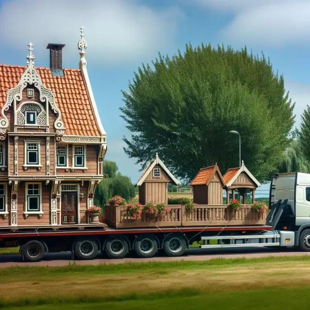 Jak przewieźć domek holenderski? Kluczowe kroki i pozwolenia, które musisz znać