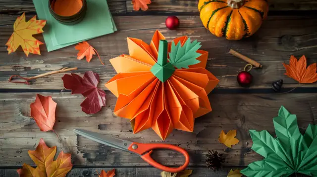 Jak zrobić dynię: Stwórz dekoracyjną dynię z papieru 