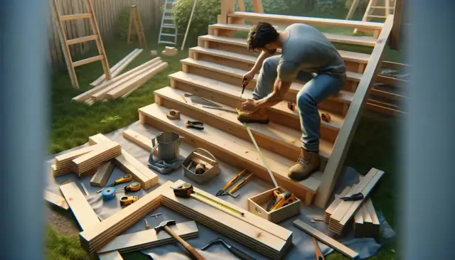 Jak zrobić szalunek do schodów zabiegowych - krok po kroku bez błędów