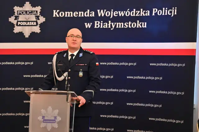 Komendant wojewódzki policji w Białymstoku – Kamil Borkowski i jego zmiany