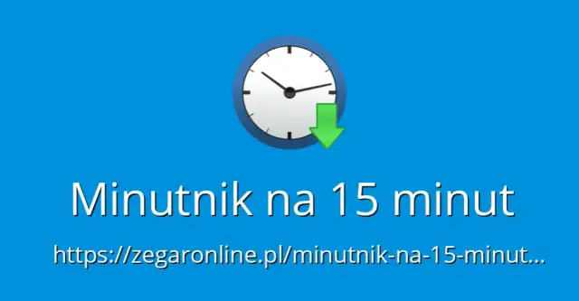 Jak łatwo ustawić minutnik na 15 minut i nie stracić czasu