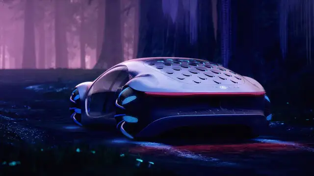 Mercedes-Benz Vision Avatar: Futurystyczny samochód z ekologiczną technologią