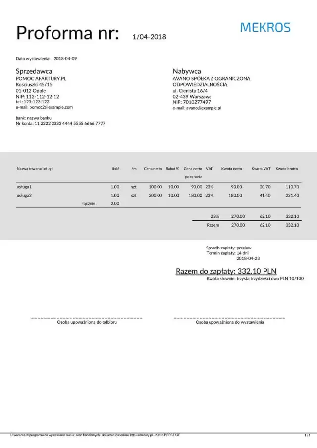 Co oznacza faktura proforma i dlaczego warto ją znać?
