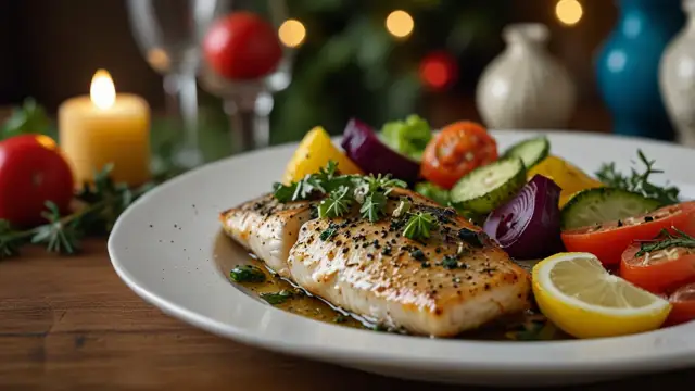 Ryba po grecku kcal - Ile kalorii ma świąteczny przysmak?