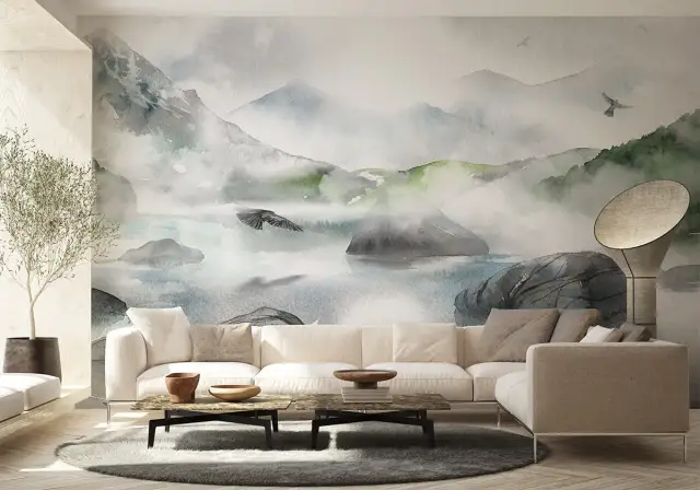 Inspirujące tapety do salonu – jak wybrać idealny wzór i kolor?