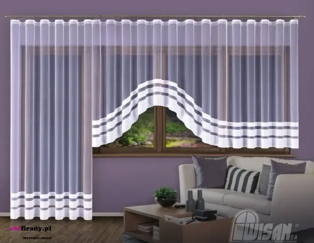 Jakie firany do salonu na okno balkonowe wybrać, aby zyskać styl?