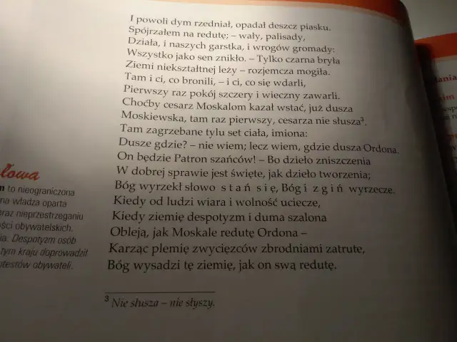 Reduta Ordona wiersz - analiza, znaczenie i kontekst historyczny