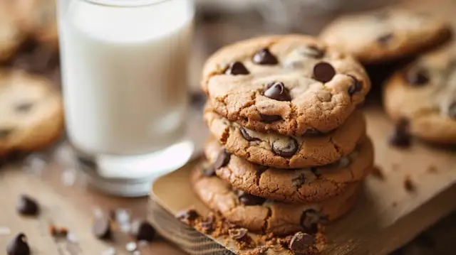 Amerykańskie ciastka: Szybkie przepisy na kruche ciasteczka czekoladowe