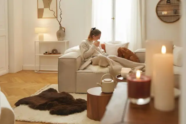 Jak ocieplić salon dodatkami: 10 pomysłów na przytulne wnętrze
