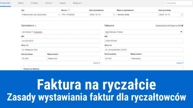 Jak wypełnić fakturę na ryczałcie bez błędów i z łatwością