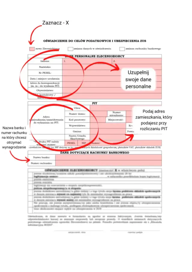 Jak bez błędów wypełnić oświadczenie podatkowe? Prosty sposób krok po kroku