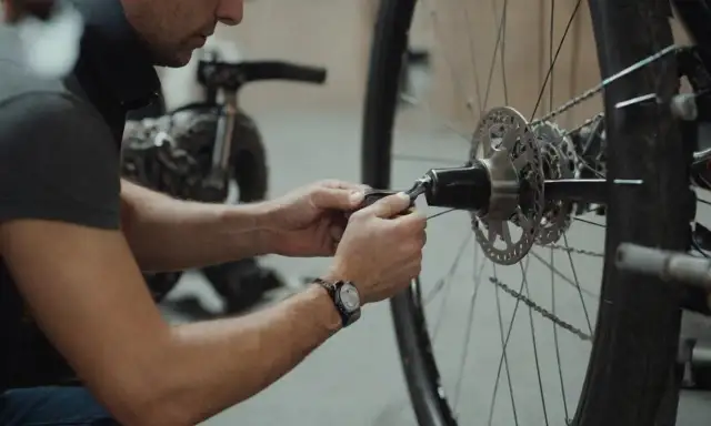 Jak zdjąć koło w rowerze z hamulcami tarczowymi - łatwy sposób krok po kroku