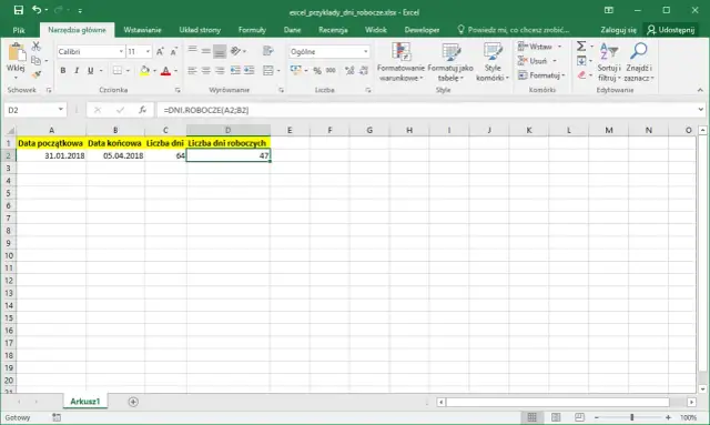 Excel: jak łatwo obliczyć ile dni minęło od daty - 3 sposoby