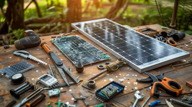 Poradnik o utylizacji paneli fotowoltaicznych - zalecenia i procedury.