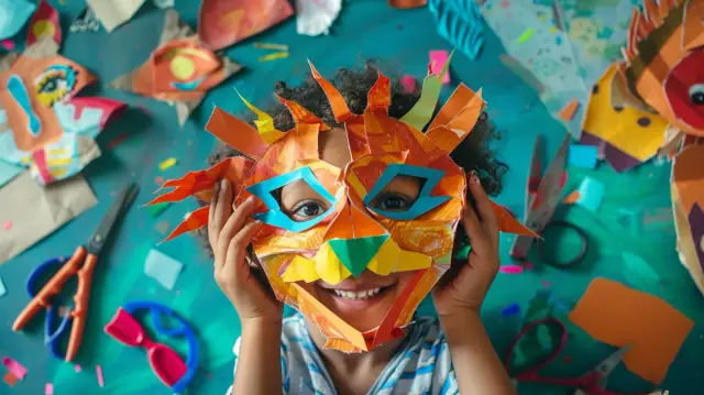 Jak zrobić maskę z papieru dla dzieci: idealny pomysł na zabawę