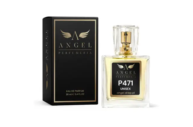 Perfumy nalewane i odpowiedniki zapachów: czy warto kupować? Elegancki flakon i pudełko perfum Angel P471 Unisex.