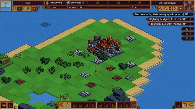 Gra strategiczna w stylu retro, gdzie budujesz bazę na wyspie. Czy to najpopularniejsza gra na świecie?