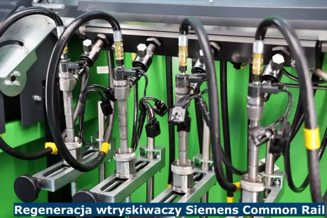 Profesjonalna naprawa wtryskiwaczy Common Rail Siemens. Precyzyjne urządzenie do regeneracji wtrysków.