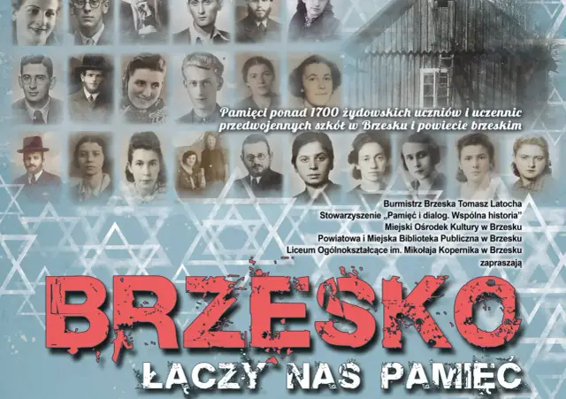 Pamięć o ponad 1700 żydowskich uczniach i uczennicach przedwojennych szkół w Brzesku. "Brzesko łączy nas pamięć".