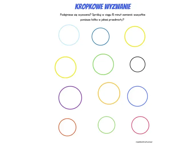 Dzień Kropki - pomysły i scenariusze zajęć bez chaosu