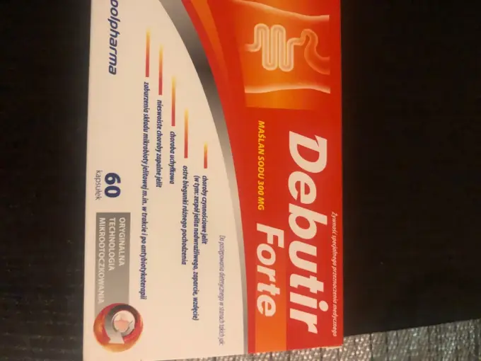 Debutir Forte na jelita - Czy to lek na ból brzucha i wzdęcia?