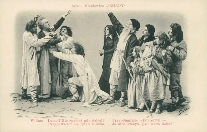 Dziady Mickiewicza - obrzęd, dramat, scena. Poznaj ich sens.
