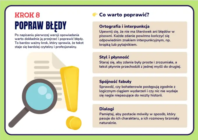 Jak napisać opowiadanie szkolne? Prosty przepis na sukces!