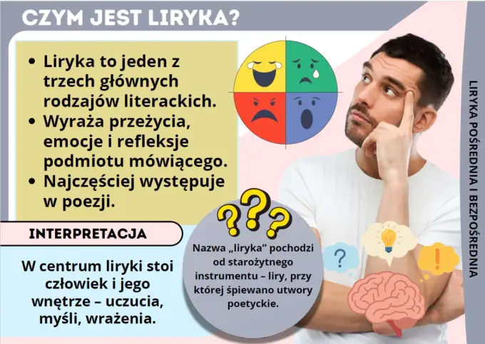 Liryka pośrednia i bezpośrednia - Jak je rozpoznać?