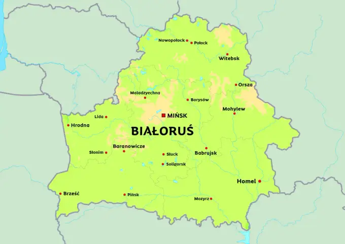 Białoruś: Z kim graniczy? Mapa, długość i znaczenie granic