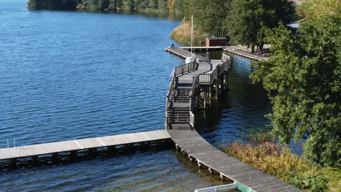 Jezioro Wielkie Cekcyńskie - plaża, kąpielisko i atrakcje