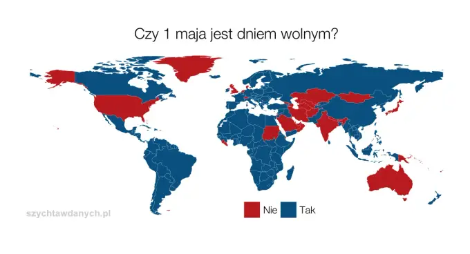 Czy 1 maja to dzień wolny od pracy?